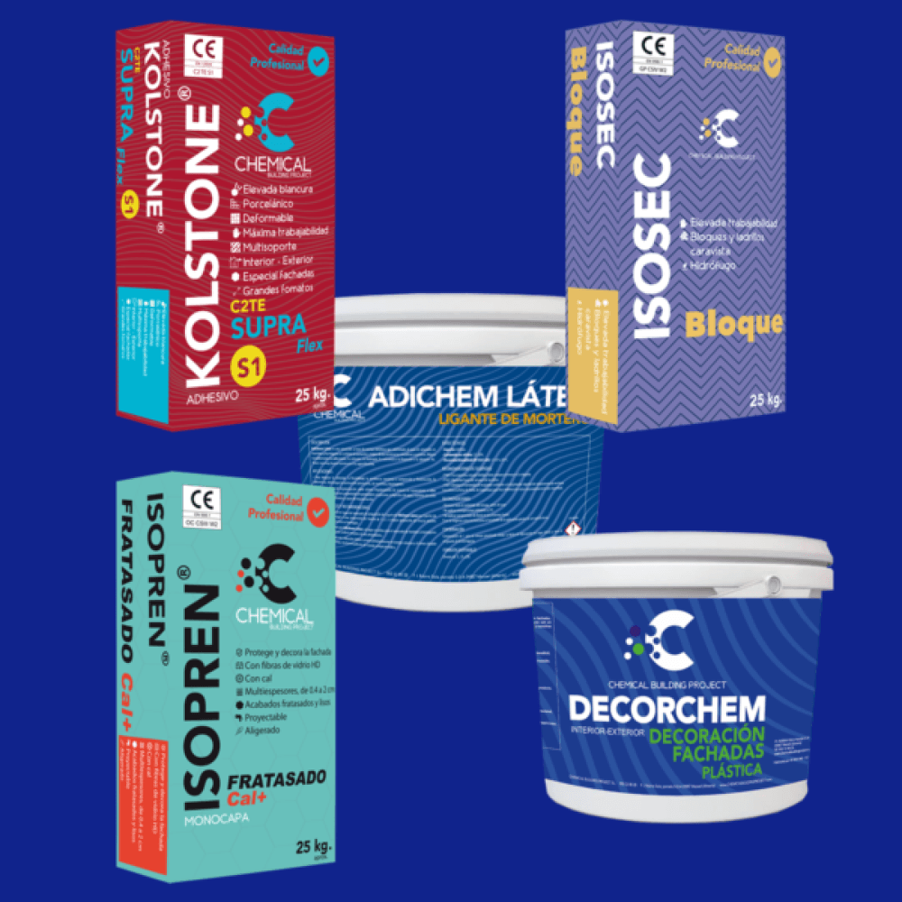 MORTEROS Y ADHESIVOS